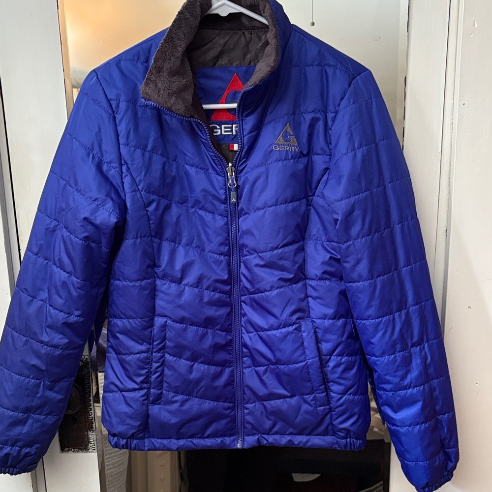Gerry Weber Blue Puffer Jacket Women’s size medium royal blue